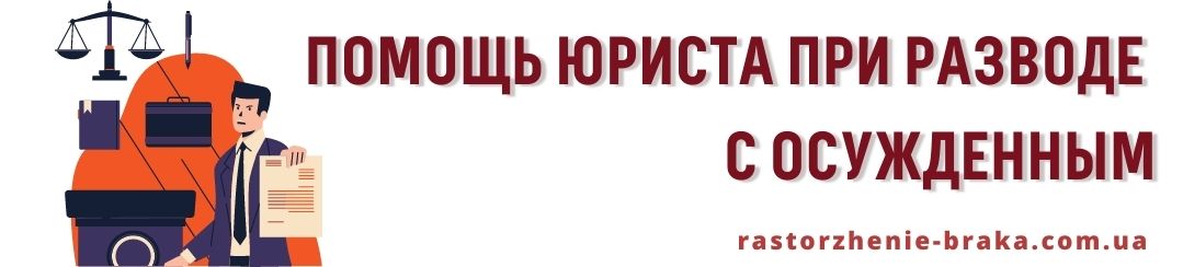 Помощь юриста при разводе с осужденным