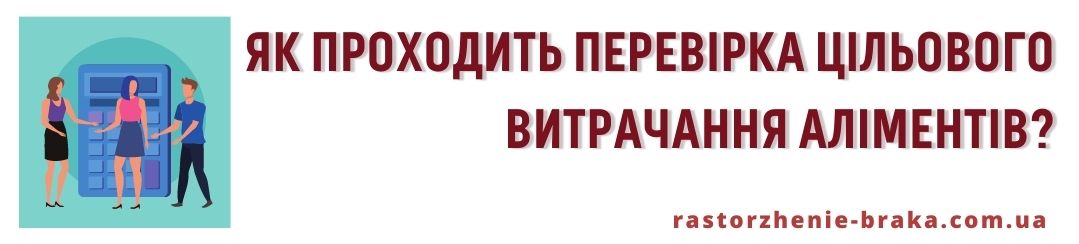 Як проходить перевірка цільового витрачання аліментів? Як проходить перевірка цільового витрачання аліментів?